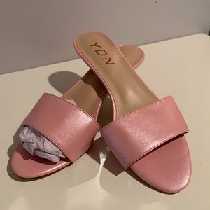 YDN Pink Shimmer Pump